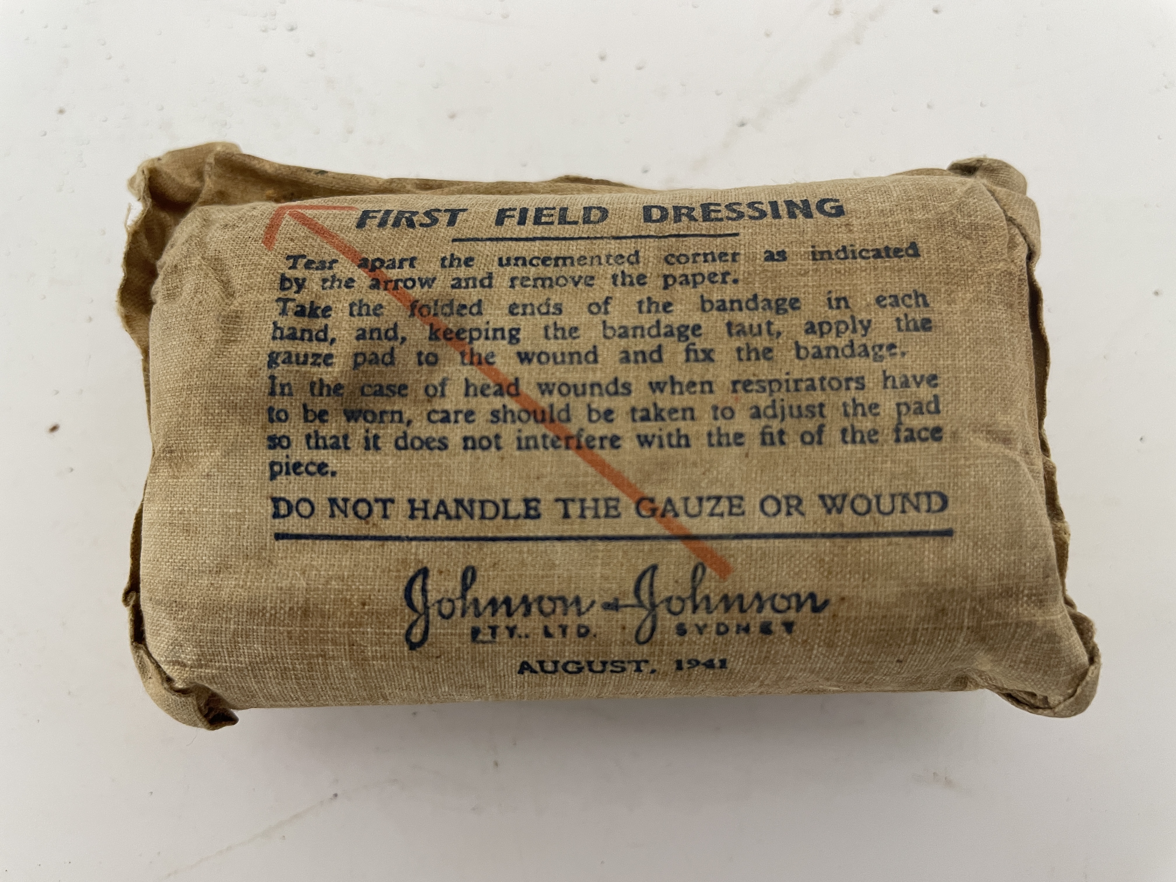 WW2 Field Dressing | Collections WA
